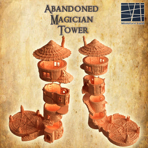 Abandoned Magician Tower - Miniatureland Terrain Wargaming D&D DnD