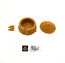 Load image into Gallery viewer, Rustic Round House - Decoquest Workshop - Terrain, Wargaming, D&D, DnD