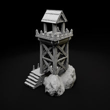 Load image into Gallery viewer, Sailor Watchtower - Pirates vs Sailors Nightmare at Sea - Tabletop Terrain - Terrain Wargaming D&D DnD