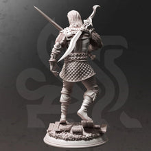 Load image into Gallery viewer, Tarick Wolfheart - Adventure Continues - DM Stash - Wargaming D&D DnD, 28mm, 32mm, 40mm, 54mm, 75mm, 100mm, 125mm