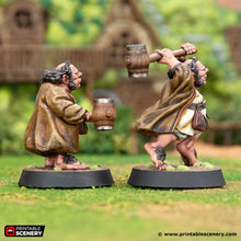 Load image into Gallery viewer, Mace Beadly - Rise of the Halflings - Printable Scenery Wargaming D&D DnD 28mm 32mm 40mm 54mm