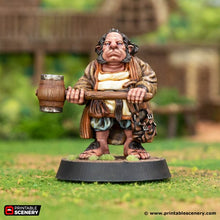 Load image into Gallery viewer, Mace Beadly - Rise of the Halflings - Printable Scenery Wargaming D&D DnD 28mm 32mm 40mm 54mm
