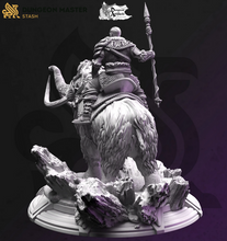 Load image into Gallery viewer, Touches-the-Sky, Goliath Mammoth Rider - Brawn and Brains - DM Stash - Wargaming D&D DnD