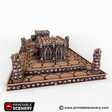 Load image into Gallery viewer, Sacrificial Altar - Dwarves, Elves and Demons 28mm 32mm Wargaming Terrain D&D, DnD