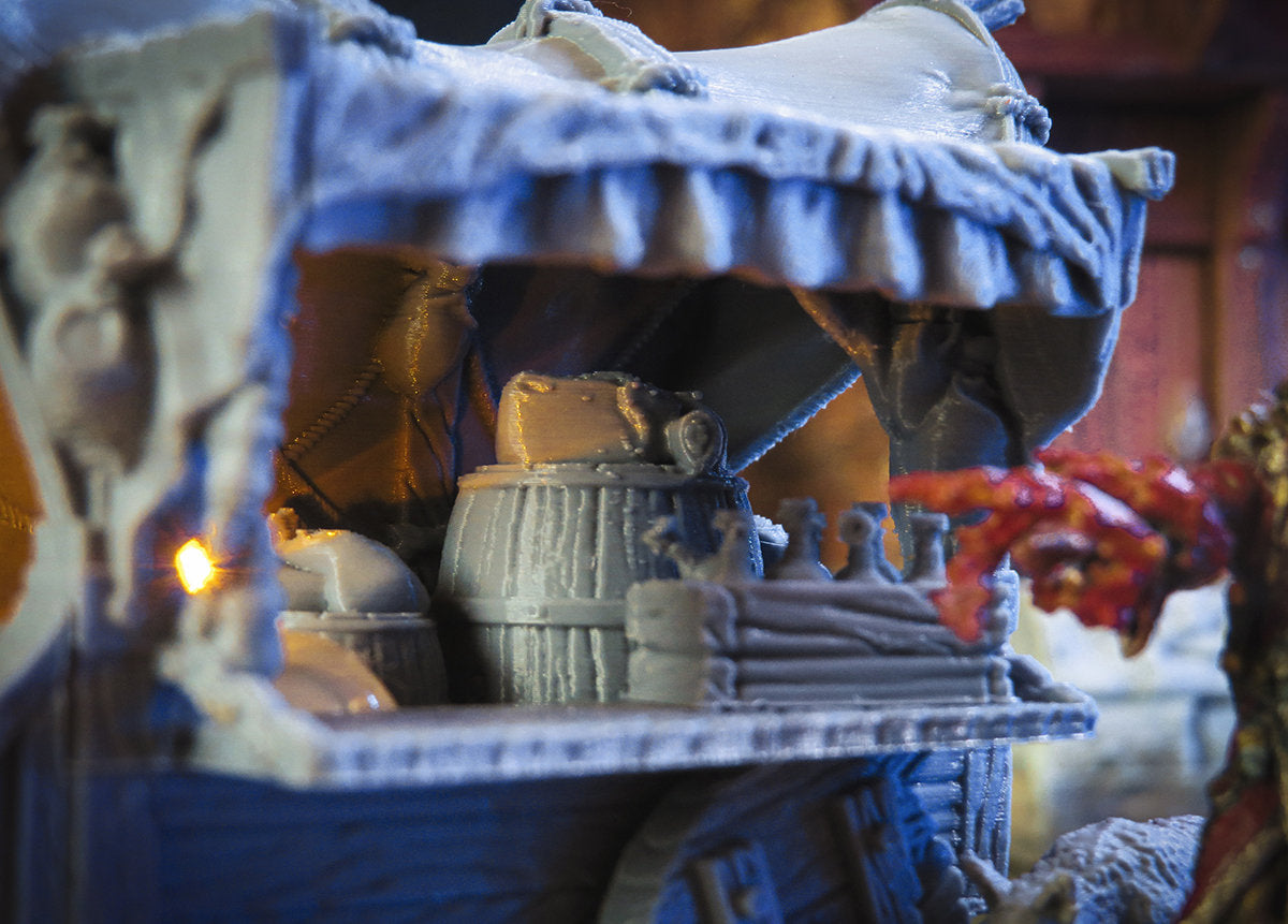 Décor fontaine pierre Tavern and Carnival Warhammer Age of Sigmar 9th
