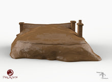 Load image into Gallery viewer, Halfling House 4 - 15mm 28mm 32mm Dark Realms Halfling Village Wargaming Terrain Scatter D&D DnD