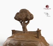 Load image into Gallery viewer, Halfling House 4 - 15mm 28mm 32mm Dark Realms Halfling Village Wargaming Terrain Scatter D&D DnD