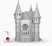 Load image into Gallery viewer, Dracul Manor - 15mm 28mm 32mm Dracula Dark Realms Medieval Scenery Mansion Wargaming Terrain Scatter D&amp;D DnD