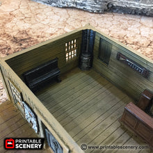 Load image into Gallery viewer, Saloon - Time Warp - Printable Scenery Wargaming Terrain Scatter Western D&D, DnD