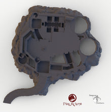 Load image into Gallery viewer, Dracul Castle Base - 15mm 28mm 32mm Dracula Dark Realms Medieval Scenery Dungeon Wargaming Terrain Scatter D&D DnD