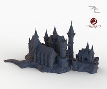 Load image into Gallery viewer, Dracul Castle Complete - 15mm 28mm 32mm Dark Realms Medieval Scenery Wargaming Terrain Scatter D&D DnD