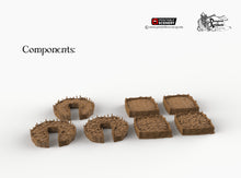 Load image into Gallery viewer, The Common Gardens - Hagglethorn Hollow Printable Scenery 15mm 20mm 28mm 32mm 37mm Terrain D&D DnD