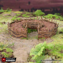 Load image into Gallery viewer, The Common Gardens - Hagglethorn Hollow Printable Scenery 15mm 20mm 28mm 32mm 37mm Terrain D&D DnD