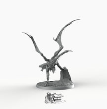 Load image into Gallery viewer, Undead Wyvern - Printomancer3D Printomancer Miniatures Wargaming D&D DnD