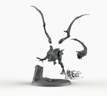Load image into Gallery viewer, Undead Wyvern - Printomancer3D Printomancer Miniatures Wargaming D&D DnD
