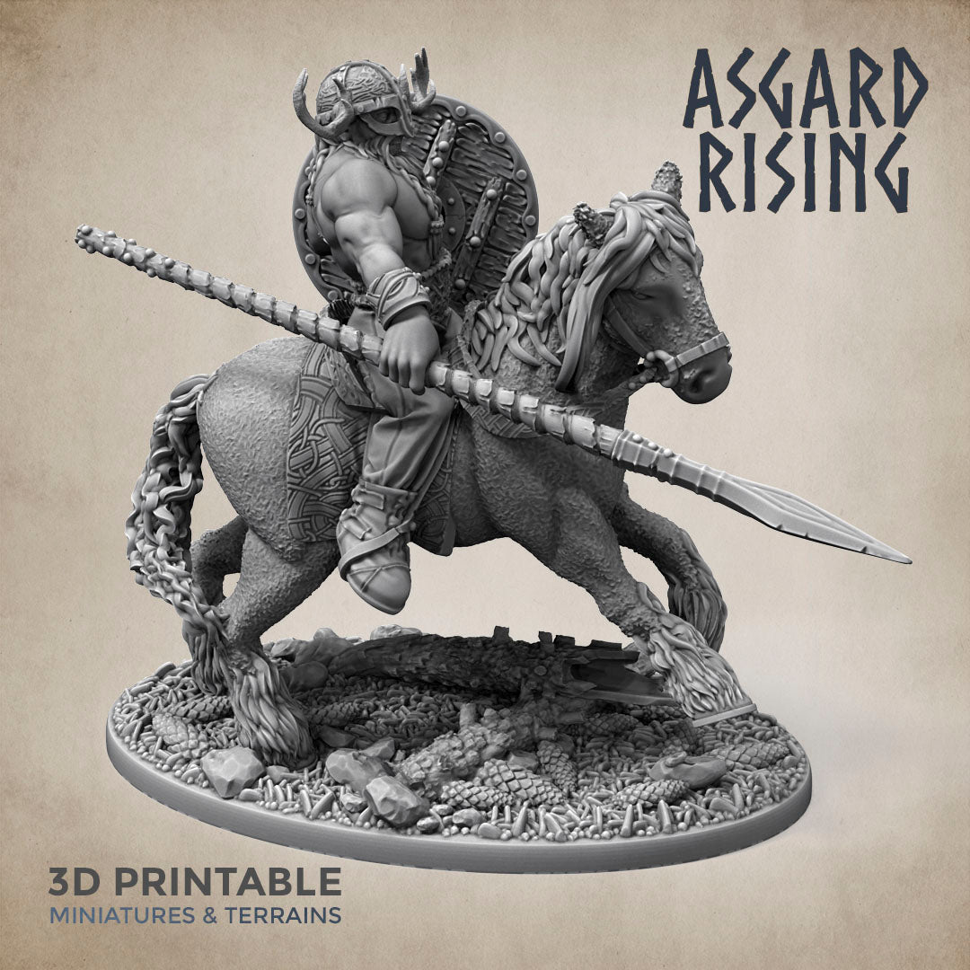 Norse Viking Rider Warband Set - Asgard Rising Miniatures