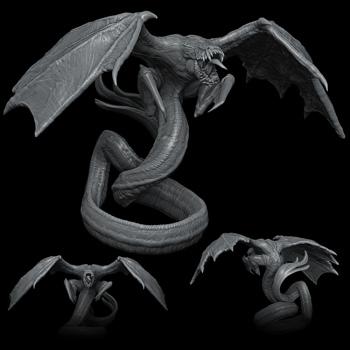 Great Venom Wyrm - Rocket Pig Wargaming D&D DnD – Dungeon Artifacts