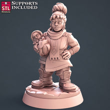 Load image into Gallery viewer, Townsfolk Set Part 1 - STL Miniatures - Wargaming D&D DnD