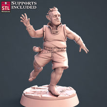 Load image into Gallery viewer, Townsfolk Set Part 1 - STL Miniatures - Wargaming D&D DnD