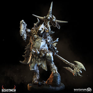 Grimscar the Beastlord | Beastmen | Bestiarum | Miniatures D&D Wargaming DnD