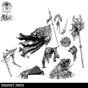 Kourrakas the Unyielding | Eternal Legions | Bestiarum | Miniatures D&D Wargaming DnD