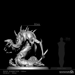Sekhaton Necromancer | Sekhaton Tribe | Bestiarum | Miniatures | D&D | Wargaming | DnD