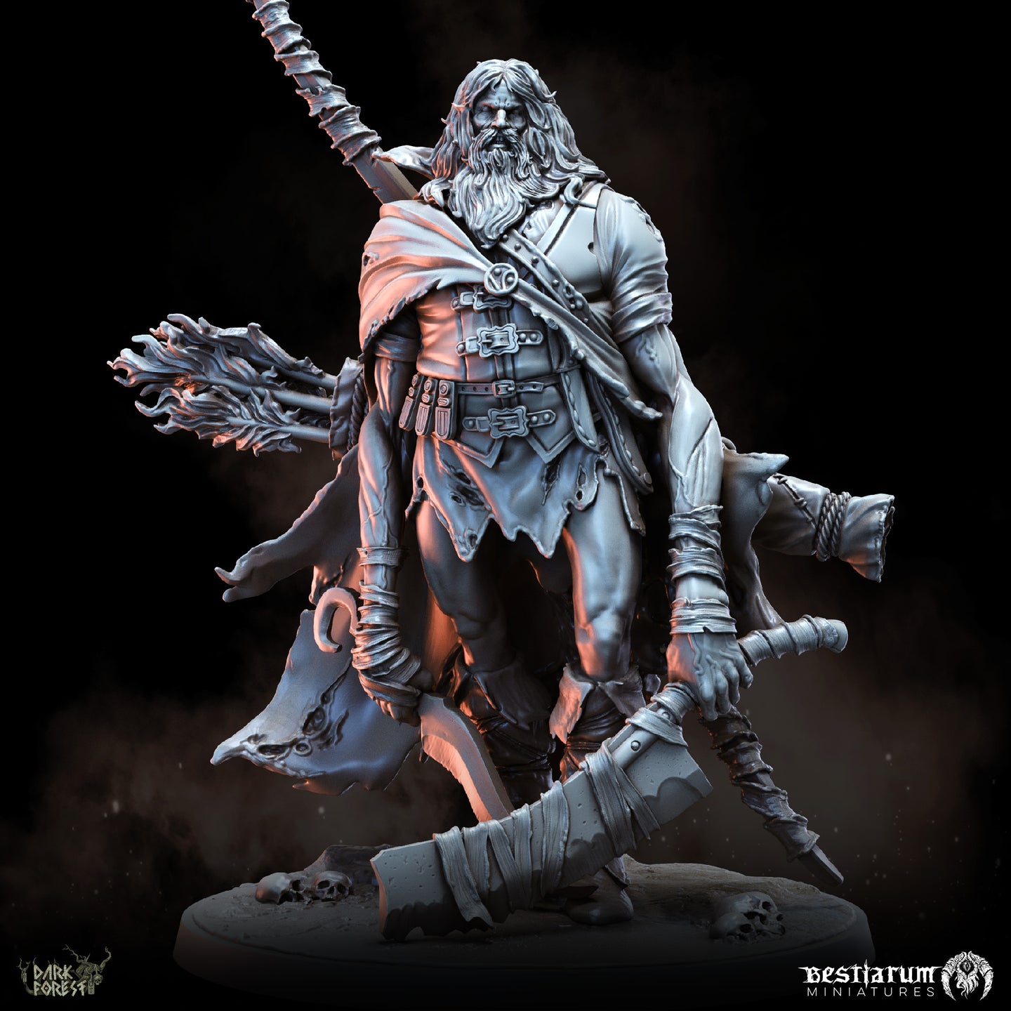 The Huntsman Solo | Dark Forest | Bestiarum | Miniatures D&D Wargaming DnD