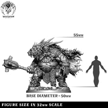 Load image into Gallery viewer, Thulean Champion | Warclans of Thule | Bestiarum | Miniatures D&amp;D Wargaming DnD