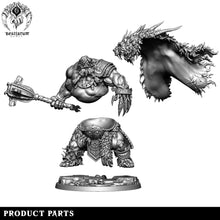 Load image into Gallery viewer, Thulean Champion | Warclans of Thule | Bestiarum | Miniatures D&amp;D Wargaming DnD