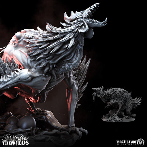 Baby Cockatrice | The Wilds | Bestiarum | Miniatures D&D Wargaming DnD