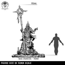 Load image into Gallery viewer, Crimson Abbey Deacon | Crimson Grove Abbey | Bestiarum | Miniatures D&amp;D Wargaming DnD