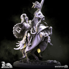 Load image into Gallery viewer, Lionheart Cavalry | House Lionheart | Bestiarum | Miniatures D&amp;D Wargaming DnD