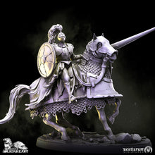 Load image into Gallery viewer, Lionheart Cavalry | House Lionheart | Bestiarum | Miniatures D&amp;D Wargaming DnD