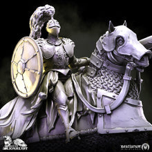 Load image into Gallery viewer, Lionheart Cavalry | House Lionheart | Bestiarum | Miniatures D&amp;D Wargaming DnD