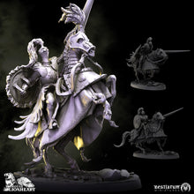 Load image into Gallery viewer, Lionheart Cavalry | House Lionheart | Bestiarum | Miniatures D&amp;D Wargaming DnD