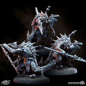 Sekhaton Coldbloods| Sekhaton Tribe | Bestiarum | Miniatures | D&D | Wargaming | DnD