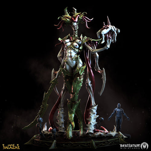 The Domina - Greater Demoness | The Court of Balazar | Bestiarum | Miniatures D&D Wargaming DnD