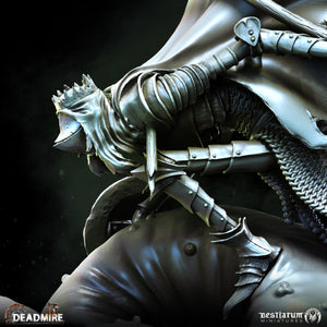 The Forsaken King on Risen Wyrm | Deadmire | Bestiarum | Miniatures D&D Wargaming DnD