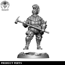 Load image into Gallery viewer, Alchemic Order Knights | The Alchemic Order | Bestiarum | Miniatures D&amp;D Wargaming DnD