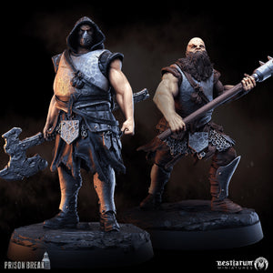 Bandit Scrappers | Prison Break | Bestiarum | Miniatures D&D Wargaming DnD
