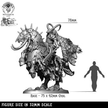 Load image into Gallery viewer, Marauder Lieutenant | Knights of the Beast | Bestiarum | Miniatures D&amp;D Wargaming DnD