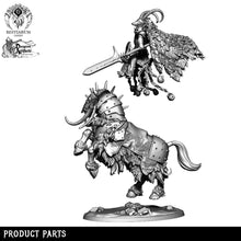 Load image into Gallery viewer, Marauder Lieutenant | Knights of the Beast | Bestiarum | Miniatures D&amp;D Wargaming DnD