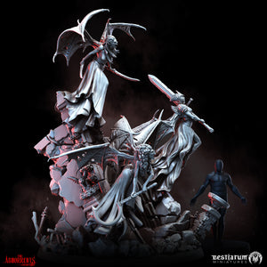 The Bloodied Consorts - Trio | The Abhorrents | Bestiarum | Miniatures D&D Wargaming DnD