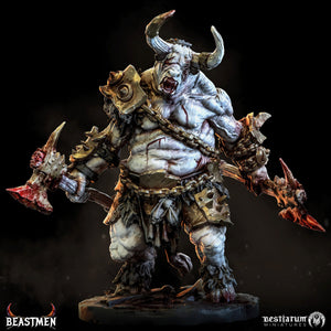 Aurox Reaver | Beastmen | Bestiarum | Miniatures D&D Wargaming DnD