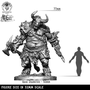Aurox Reaver | Beastmen | Bestiarum | Miniatures D&D Wargaming DnD