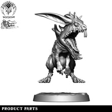 Load image into Gallery viewer, Jackalopes | The Wilds | Bestiarum | Miniatures D&amp;D Wargaming DnD