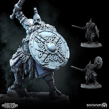 Load image into Gallery viewer, Thulean Warriors | Warclans of Thule | Bestiarum | Miniatures D&amp;D Wargaming DnD