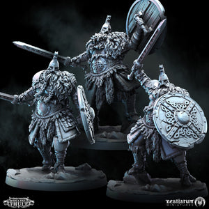 Thulean Warriors | Warclans of Thule | Bestiarum | Miniatures D&D Wargaming DnD
