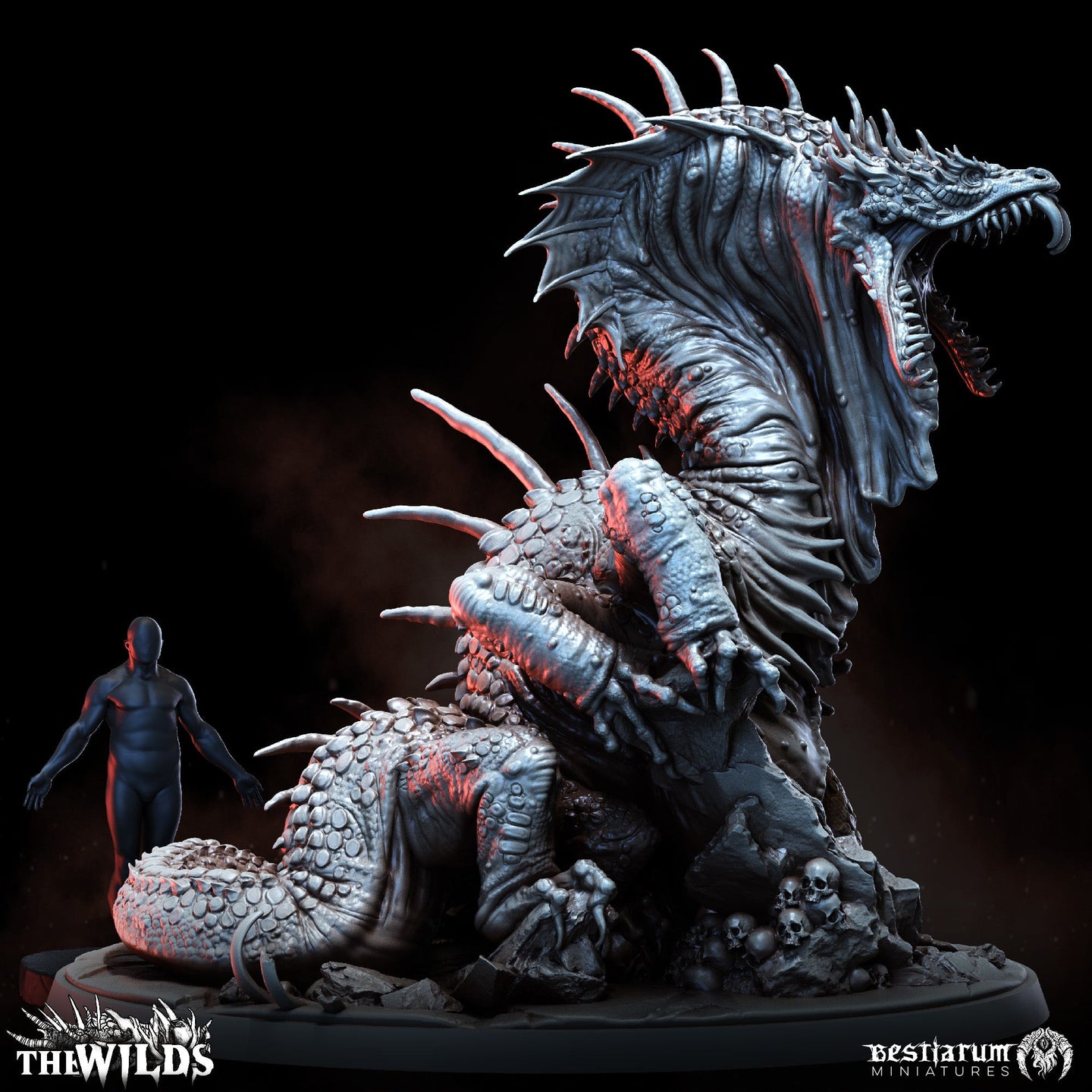 Vilefang Basilisk | The Wilds | Bestiarum | Miniatures D&D Wargaming DnD