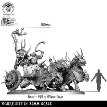 Load image into Gallery viewer, Gore Forged Chariot | Knights of the Beast | Bestiarum | Miniatures D&amp;D Wargaming DnD